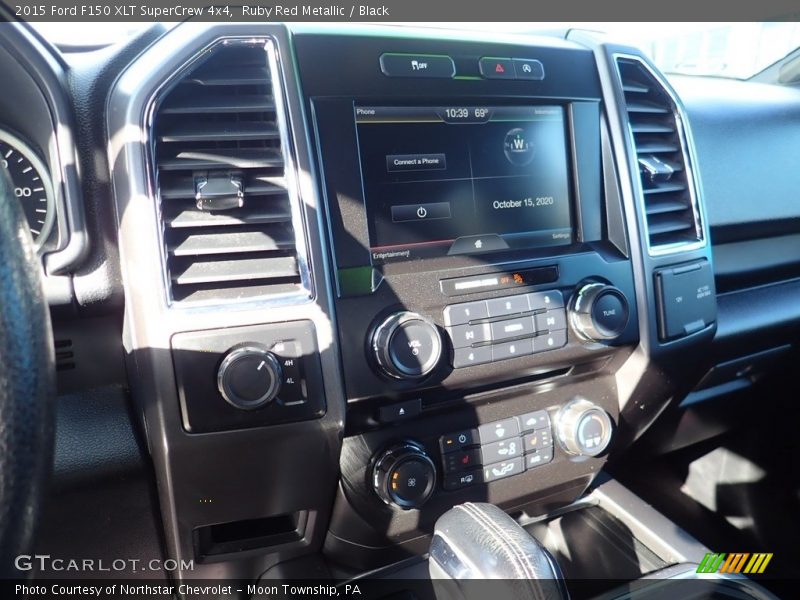 Ruby Red Metallic / Black 2015 Ford F150 XLT SuperCrew 4x4