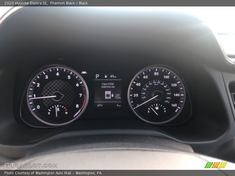 Phantom Black / Black 2020 Hyundai Elantra SE