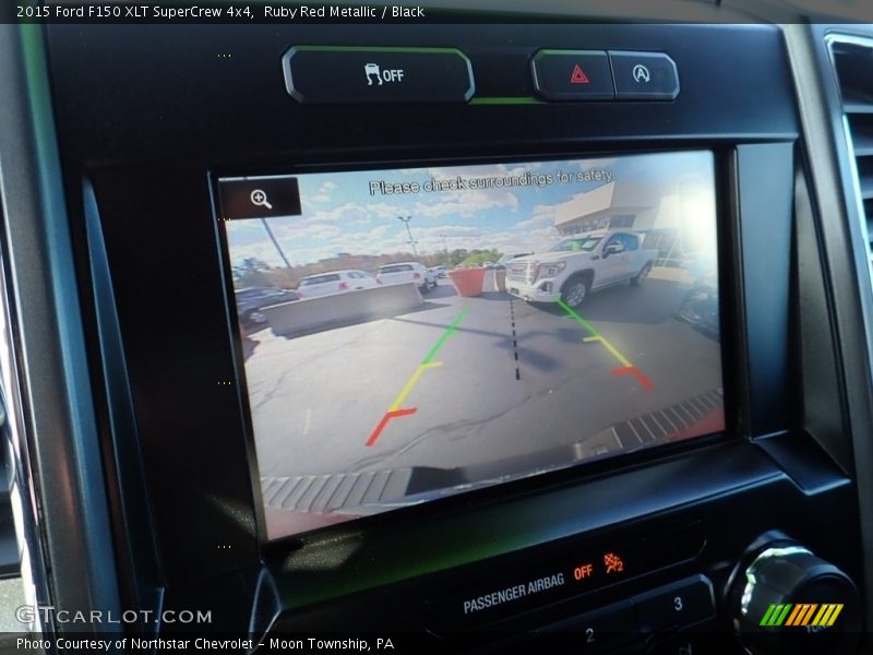 Ruby Red Metallic / Black 2015 Ford F150 XLT SuperCrew 4x4