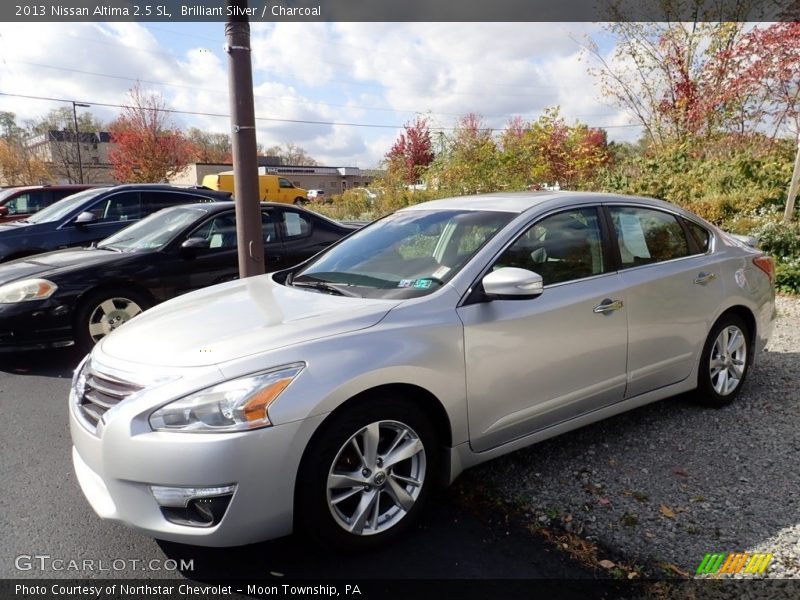 Brilliant Silver / Charcoal 2013 Nissan Altima 2.5 SL