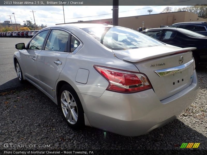 Brilliant Silver / Charcoal 2013 Nissan Altima 2.5 SL