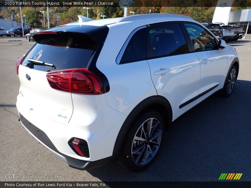 Snow White Pearl / Charcoal 2020 Kia Niro Touring Hybrid