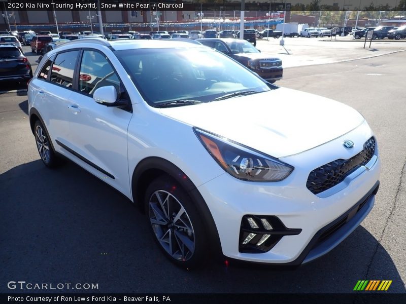 Snow White Pearl / Charcoal 2020 Kia Niro Touring Hybrid