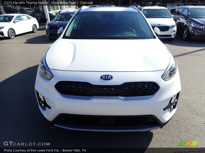 Snow White Pearl / Charcoal 2020 Kia Niro Touring Hybrid