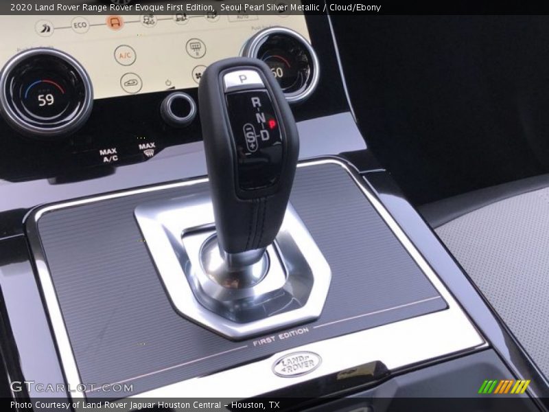  2020 Range Rover Evoque First Edition 9 Speed Automatic Shifter