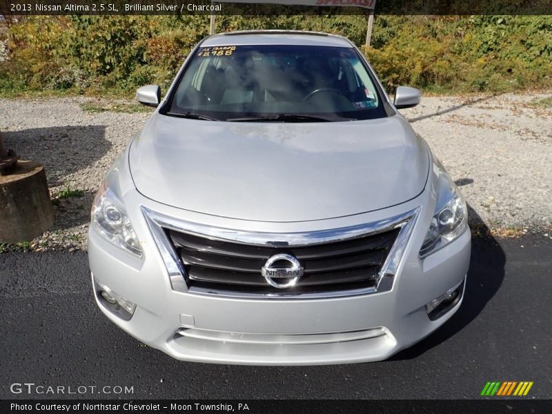 Brilliant Silver / Charcoal 2013 Nissan Altima 2.5 SL