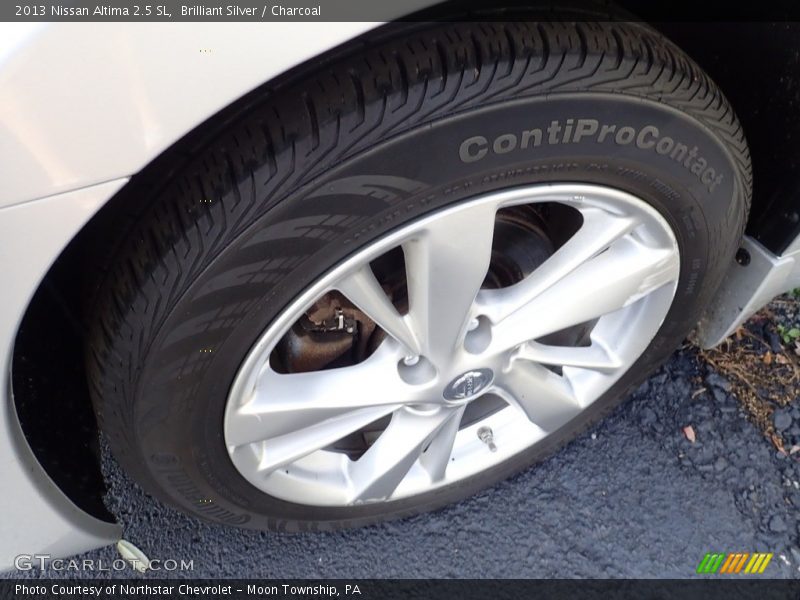 Brilliant Silver / Charcoal 2013 Nissan Altima 2.5 SL