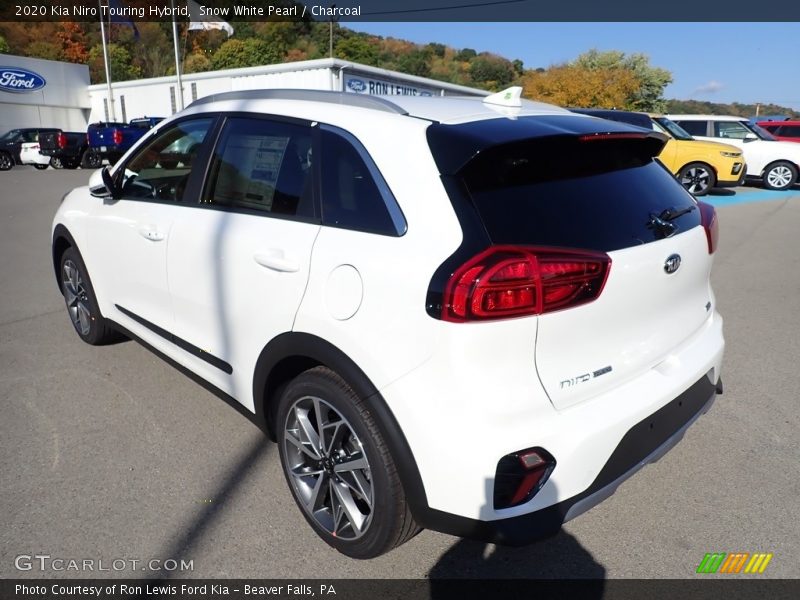Snow White Pearl / Charcoal 2020 Kia Niro Touring Hybrid