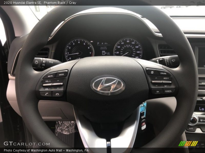 Phantom Black / Gray 2020 Hyundai Elantra SE