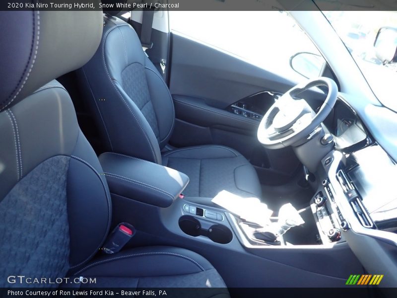 Snow White Pearl / Charcoal 2020 Kia Niro Touring Hybrid