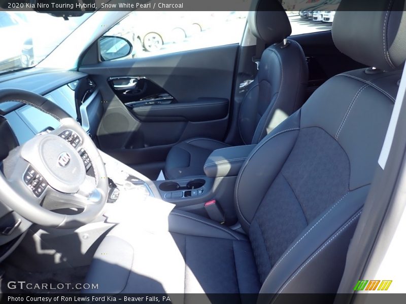 Snow White Pearl / Charcoal 2020 Kia Niro Touring Hybrid