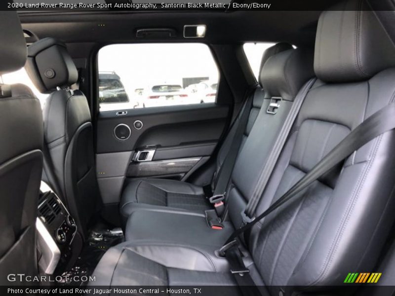 Rear Seat of 2020 Range Rover Sport Autobiography