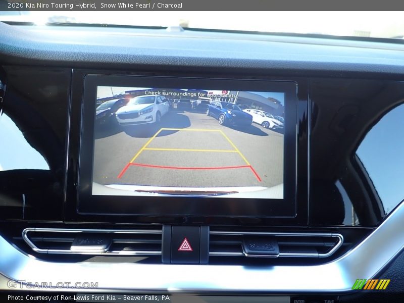 Snow White Pearl / Charcoal 2020 Kia Niro Touring Hybrid