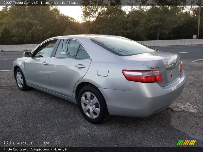 Titanium Metallic / Bisque 2007 Toyota Camry LE