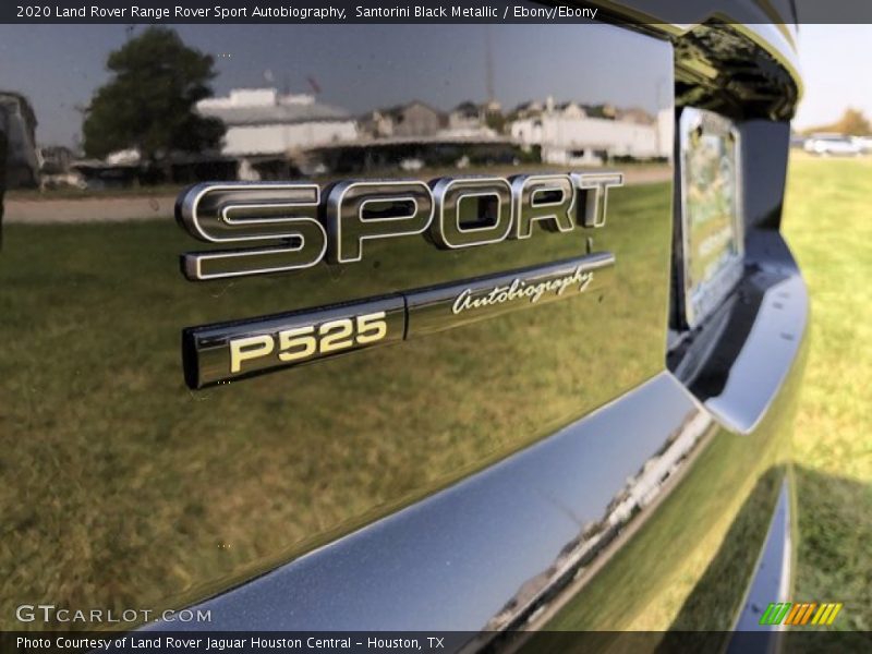  2020 Range Rover Sport Autobiography Logo