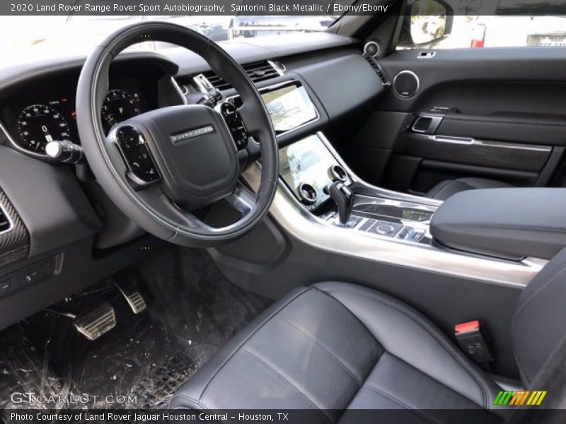 Front Seat of 2020 Range Rover Sport Autobiography