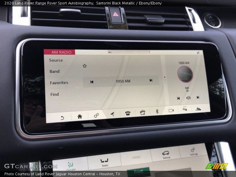 Santorini Black Metallic / Ebony/Ebony 2020 Land Rover Range Rover Sport Autobiography