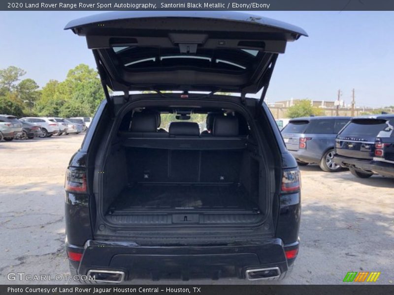 Santorini Black Metallic / Ebony/Ebony 2020 Land Rover Range Rover Sport Autobiography