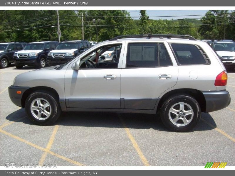 Pewter / Gray 2004 Hyundai Santa Fe GLS 4WD