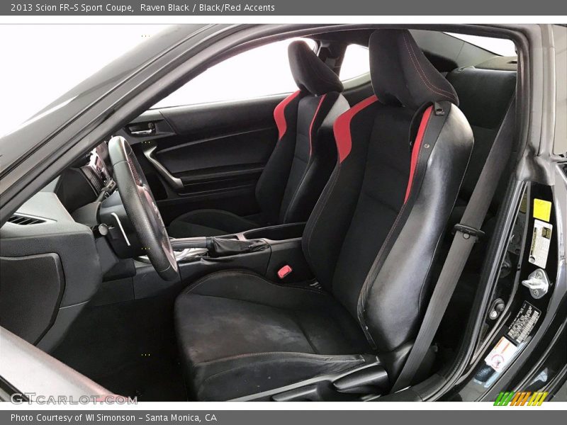 Front Seat of 2013 FR-S Sport Coupe