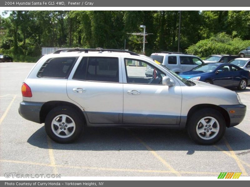 Pewter / Gray 2004 Hyundai Santa Fe GLS 4WD
