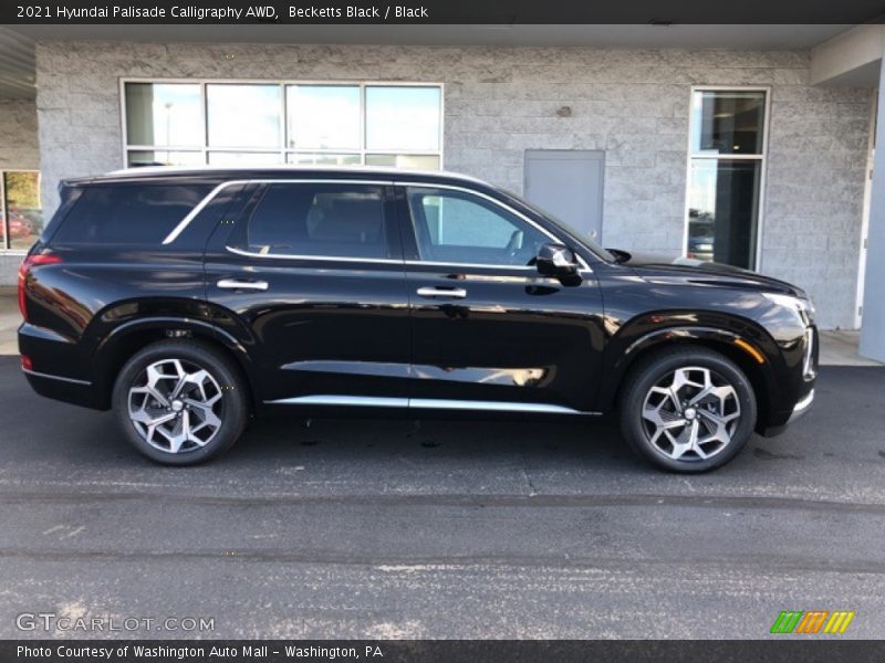 Becketts Black / Black 2021 Hyundai Palisade Calligraphy AWD