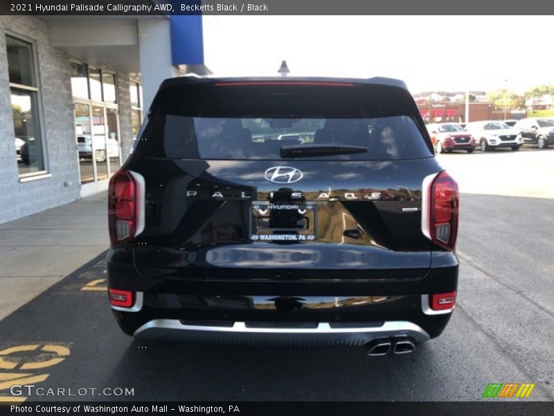 Becketts Black / Black 2021 Hyundai Palisade Calligraphy AWD