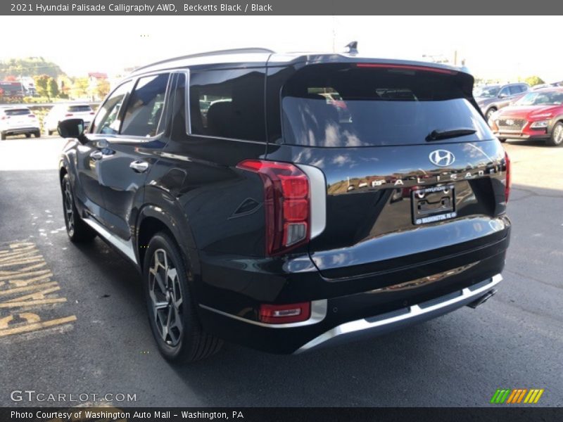 Becketts Black / Black 2021 Hyundai Palisade Calligraphy AWD