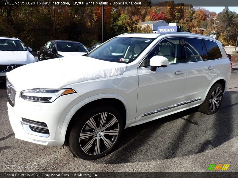  2021 XC90 T6 AWD Inscription Crystal White Metallic