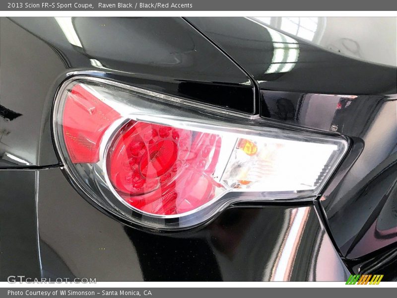 Raven Black / Black/Red Accents 2013 Scion FR-S Sport Coupe