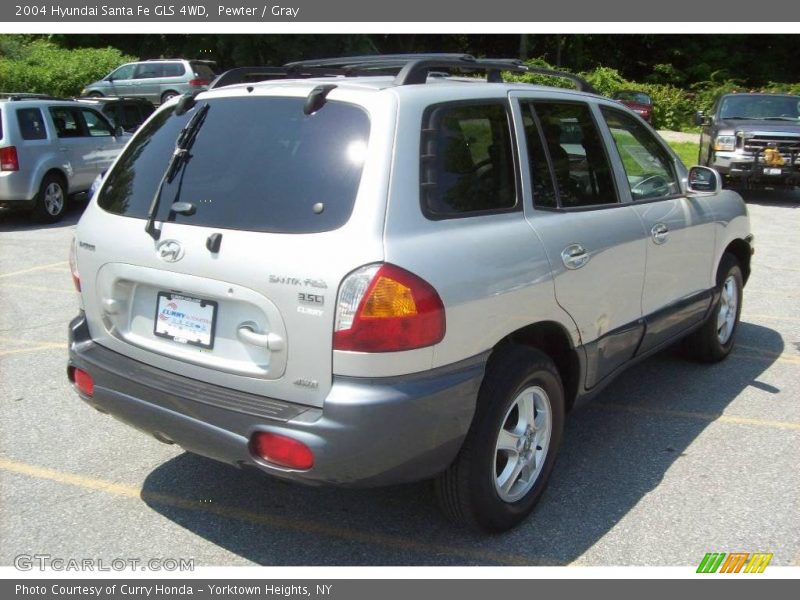 Pewter / Gray 2004 Hyundai Santa Fe GLS 4WD
