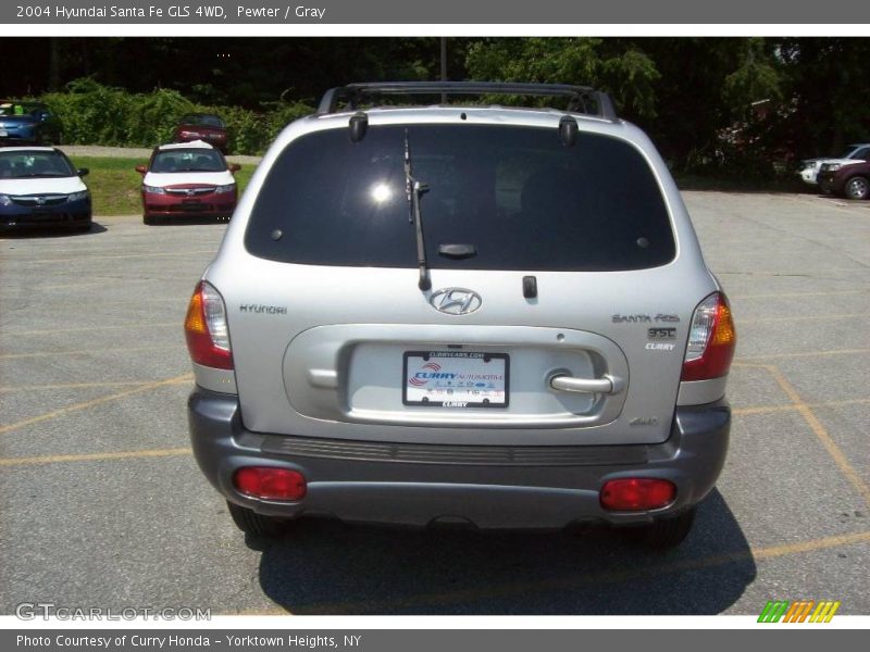 Pewter / Gray 2004 Hyundai Santa Fe GLS 4WD