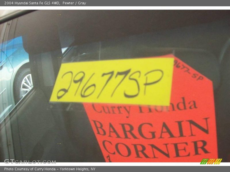 Pewter / Gray 2004 Hyundai Santa Fe GLS 4WD