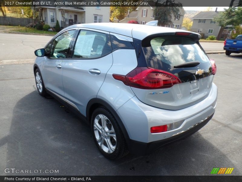 Arctic Blue Metallic / Dark Galvanized/­Sky Cool Gray 2017 Chevrolet Bolt EV LT