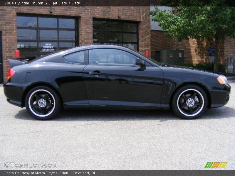 Jet Black / Black 2004 Hyundai Tiburon GT