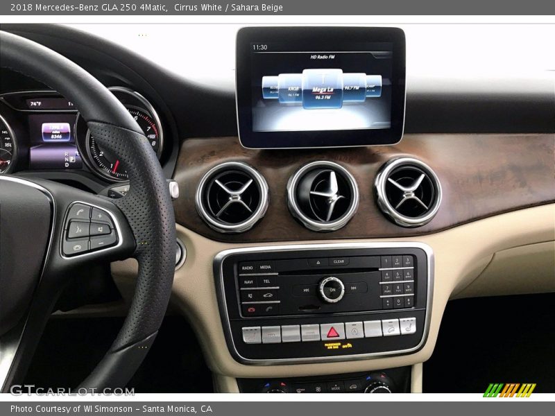Cirrus White / Sahara Beige 2018 Mercedes-Benz GLA 250 4Matic