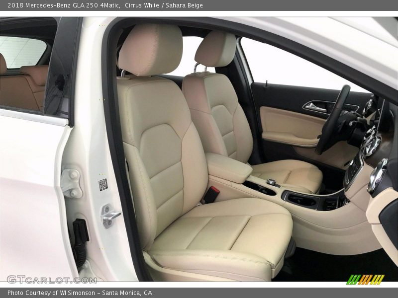 Cirrus White / Sahara Beige 2018 Mercedes-Benz GLA 250 4Matic