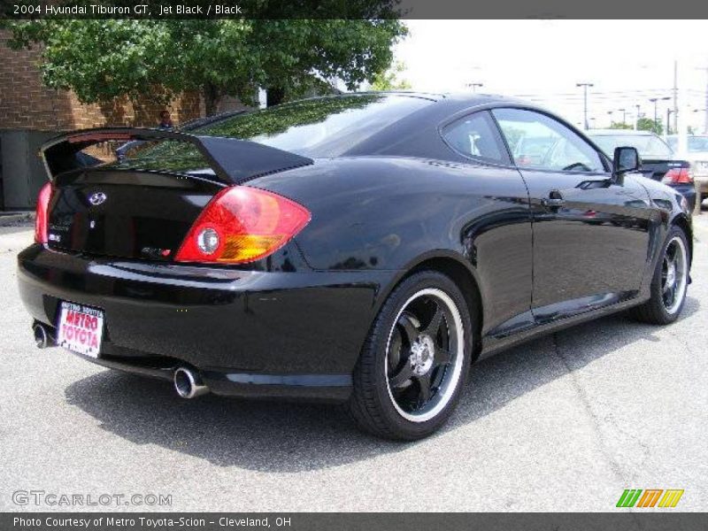 Jet Black / Black 2004 Hyundai Tiburon GT
