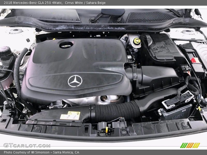 Cirrus White / Sahara Beige 2018 Mercedes-Benz GLA 250 4Matic