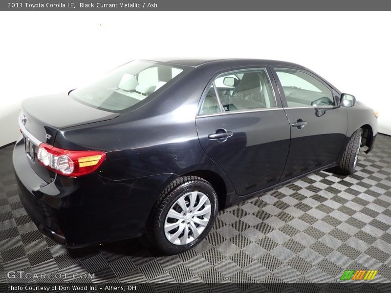 Black Currant Metallic / Ash 2013 Toyota Corolla LE