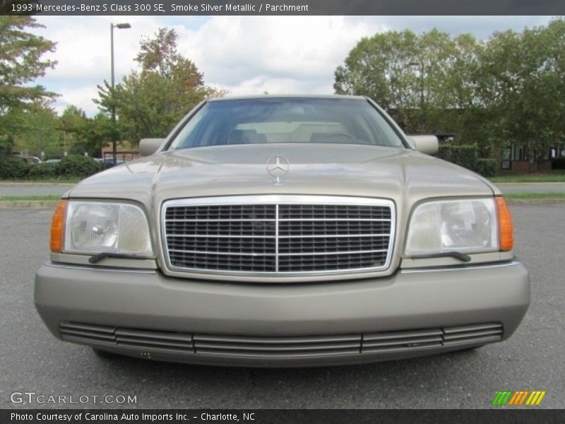 Smoke Silver Metallic / Parchment 1993 Mercedes-Benz S Class 300 SE