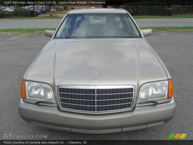 Smoke Silver Metallic / Parchment 1993 Mercedes-Benz S Class 300 SE