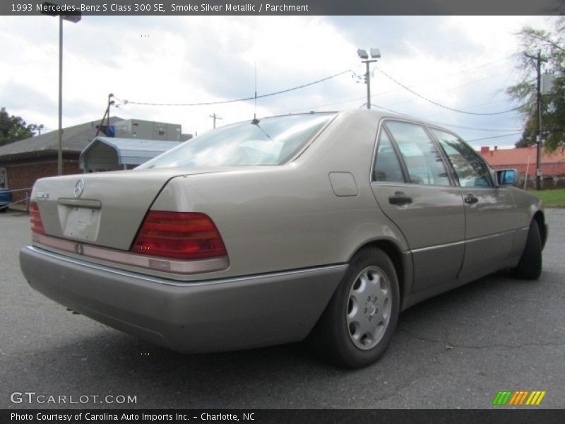 Smoke Silver Metallic / Parchment 1993 Mercedes-Benz S Class 300 SE