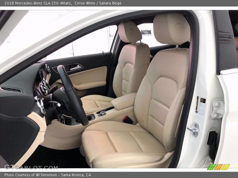 Cirrus White / Sahara Beige 2018 Mercedes-Benz GLA 250 4Matic