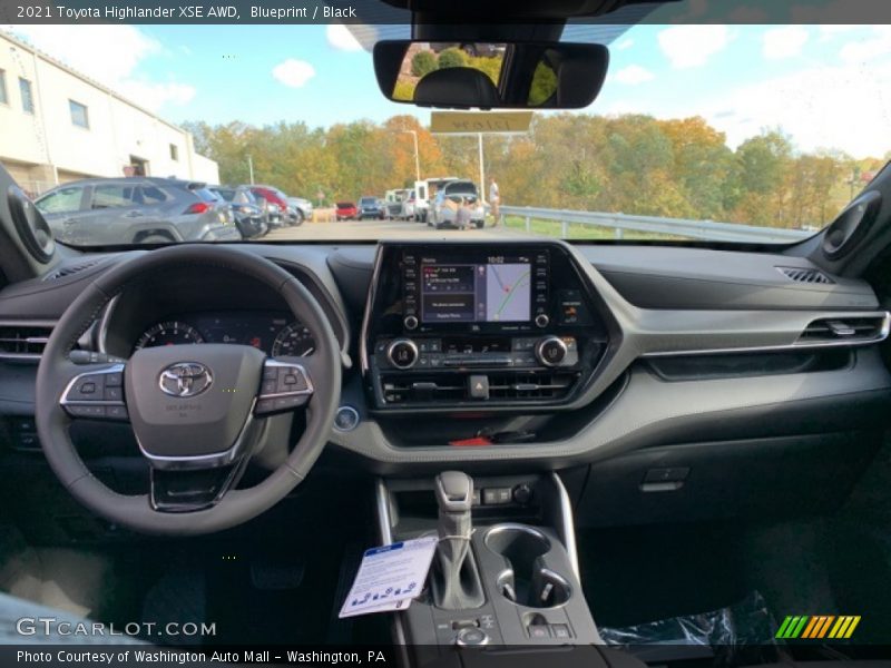 Blueprint / Black 2021 Toyota Highlander XSE AWD