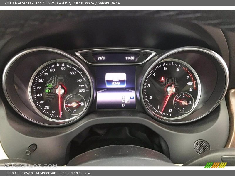 Cirrus White / Sahara Beige 2018 Mercedes-Benz GLA 250 4Matic