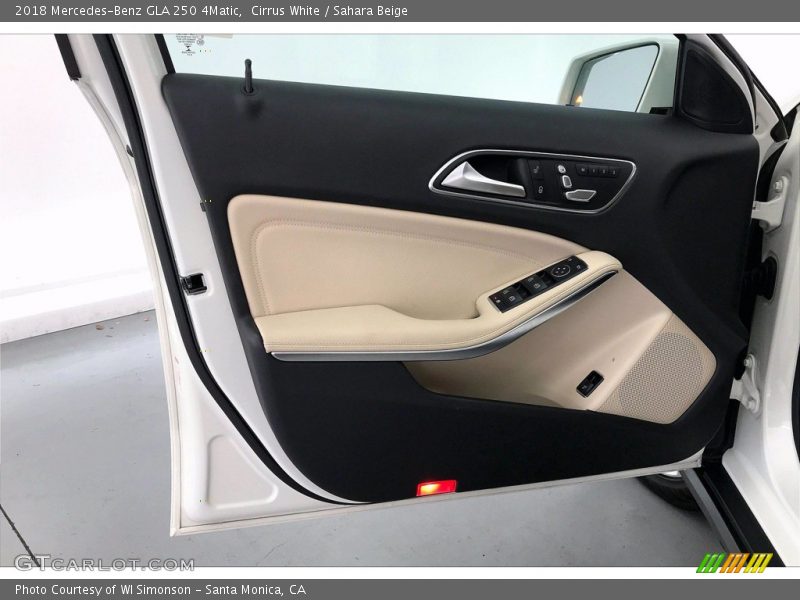 Cirrus White / Sahara Beige 2018 Mercedes-Benz GLA 250 4Matic