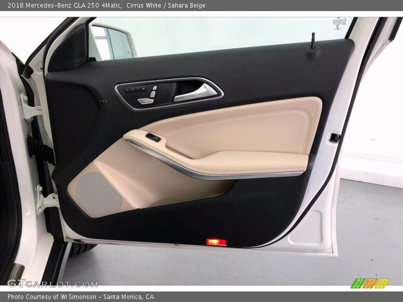 Cirrus White / Sahara Beige 2018 Mercedes-Benz GLA 250 4Matic