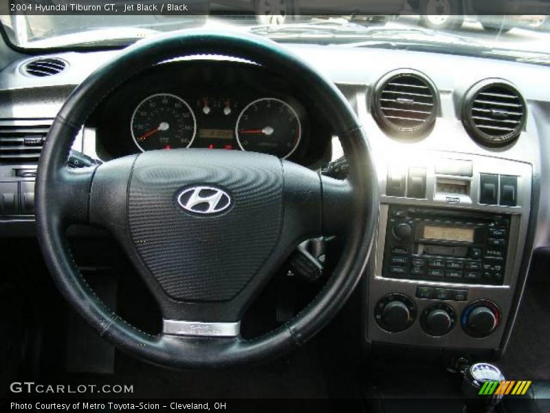Jet Black / Black 2004 Hyundai Tiburon GT
