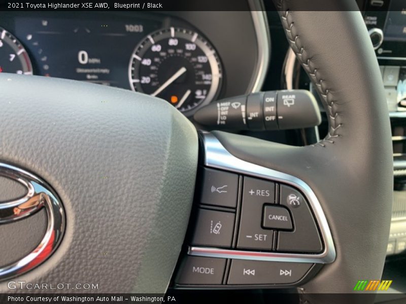 Blueprint / Black 2021 Toyota Highlander XSE AWD